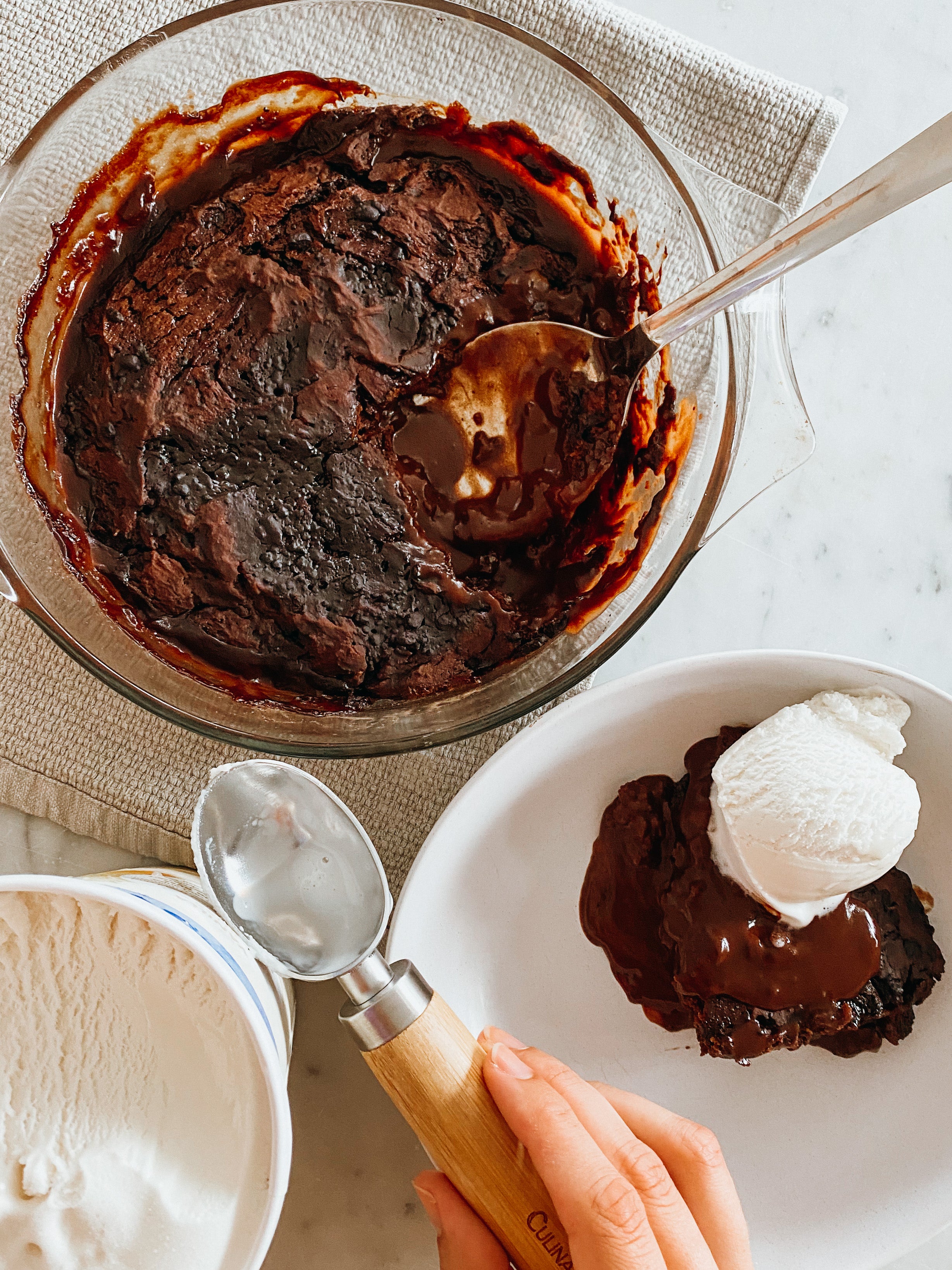 Self-Saucing Chocolate Pudding