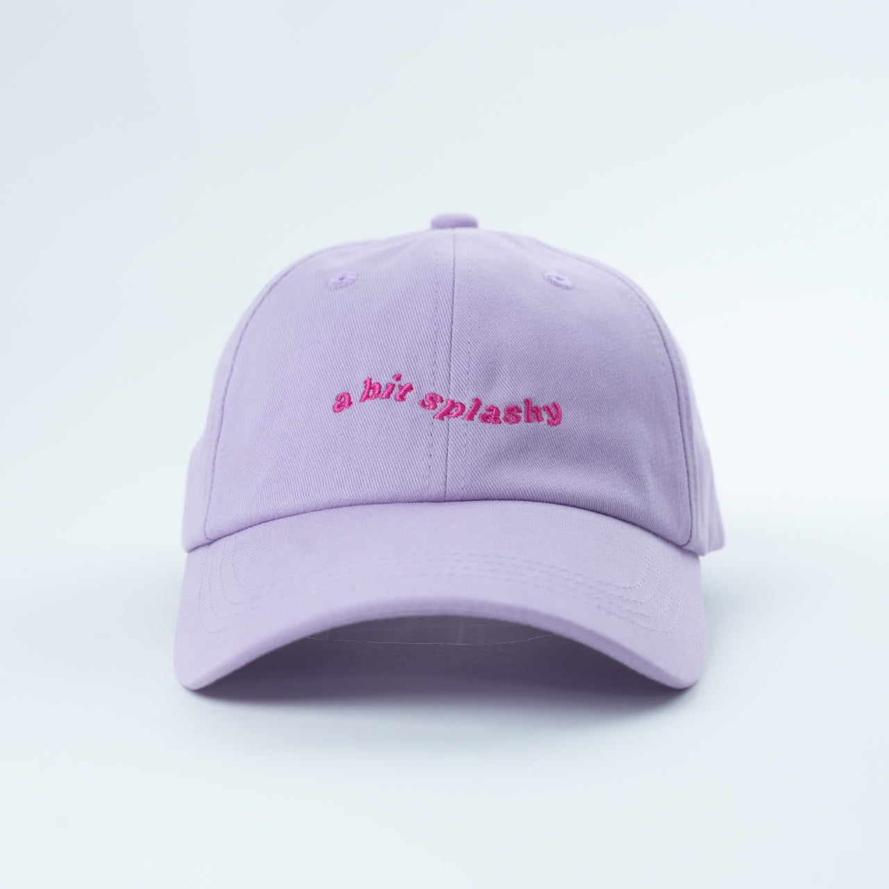 "A Bit Splashy" Cap - Lilac