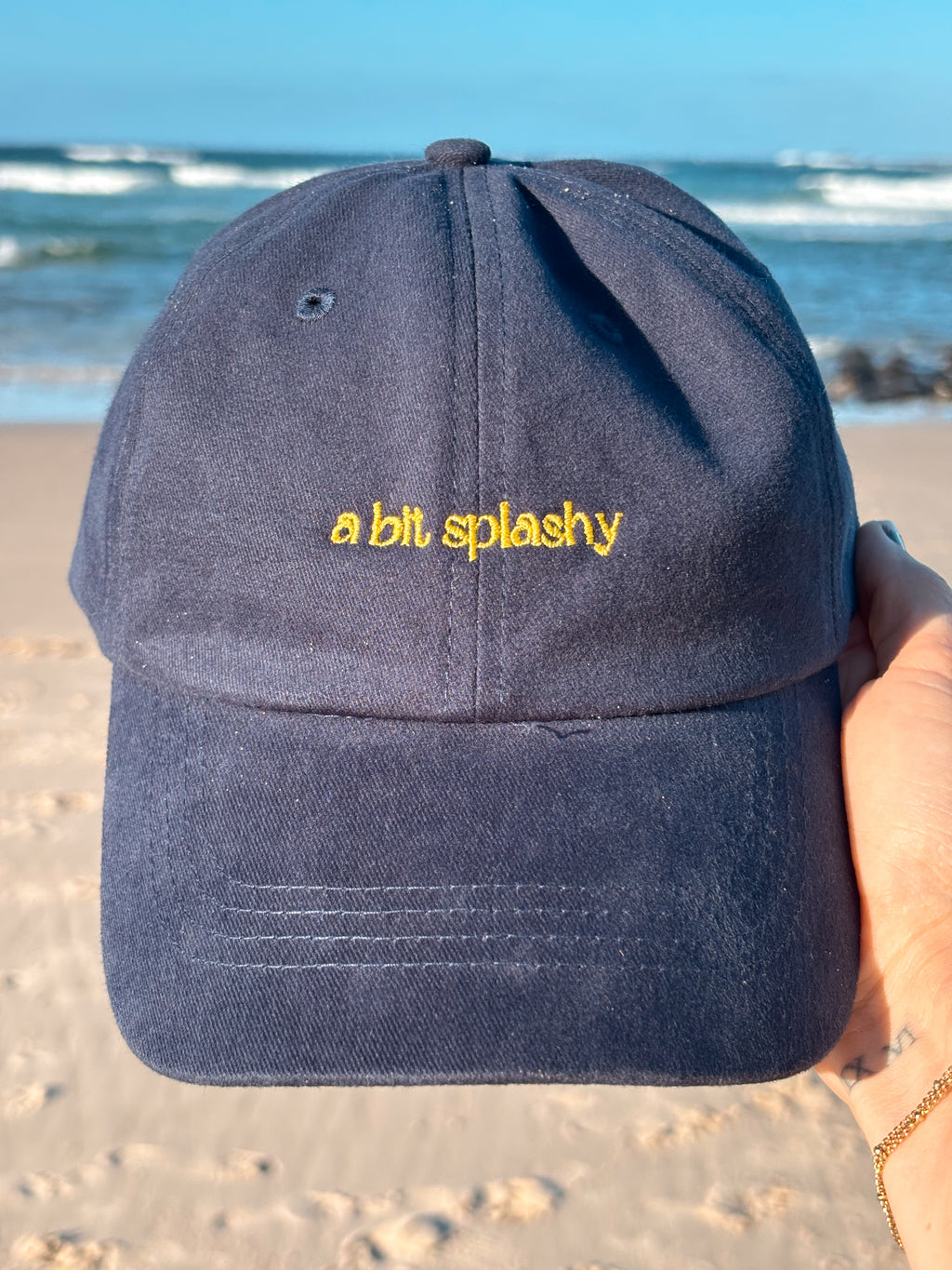 "A Bit Splashy" Cap
