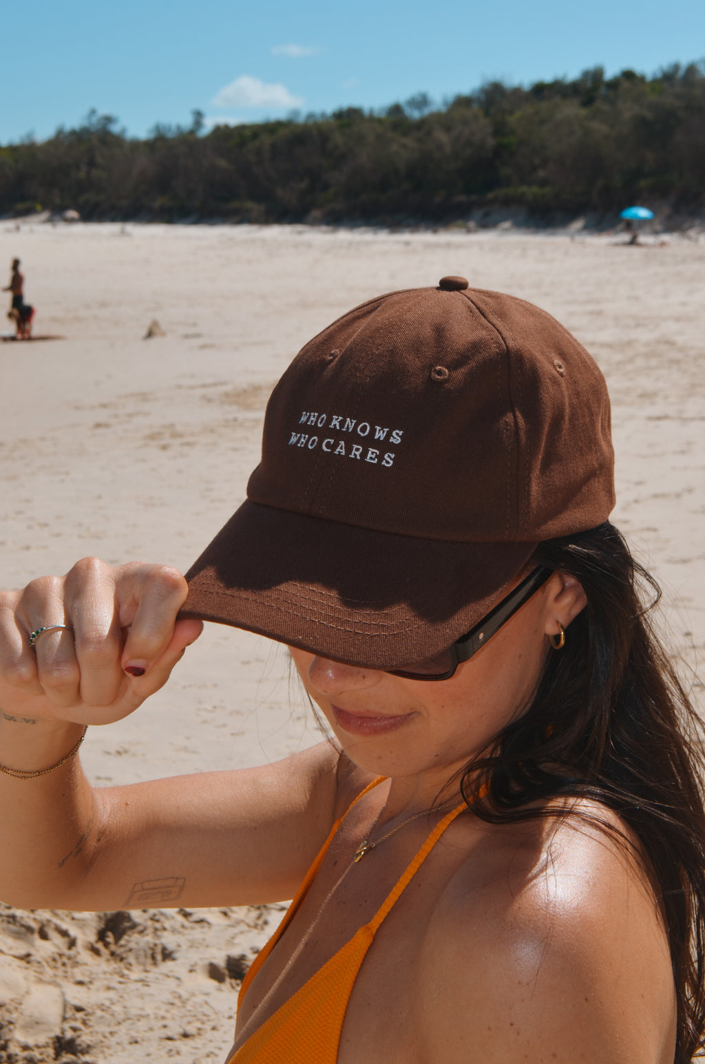 "Who Knows, Who Cares" Cap